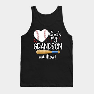 Baseball Grandma Thats My Grandson Out There Tank Top